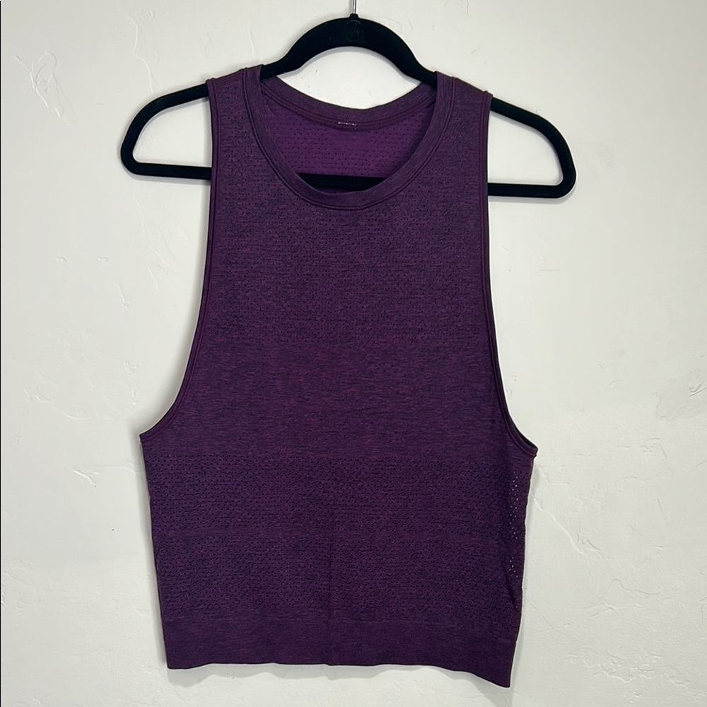 Lululemon Athletica Purple Muscle Tank - Picture 6 of 14